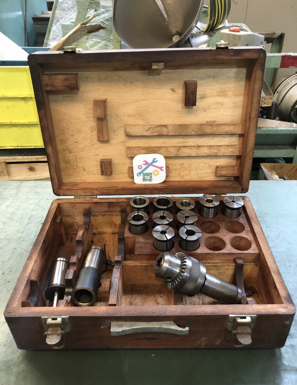 中古コレット 【超硬ガイドブッシュコレットチャック】2個:φ5.27 エーワン精密