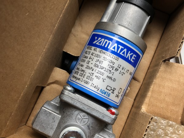 中古お買い得品・1山販売等 【中間圧対応形ガス電磁弁】VEN4000B/C アズビル株式会社/YAMATAKE