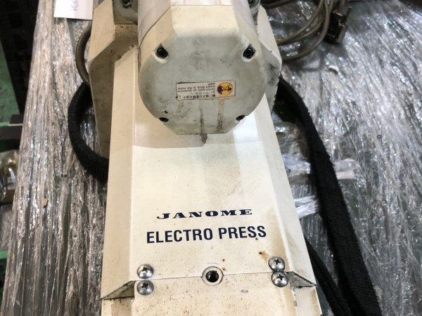 中古お買い得品・1山販売等 【エレクトロプレス】JPU-1503 JANOME