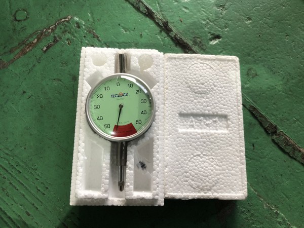 中古Dial gauge(Dial indicator) [ダイヤルゲージ(DIAL GUAGE)]KM-155-1A TECLOCK