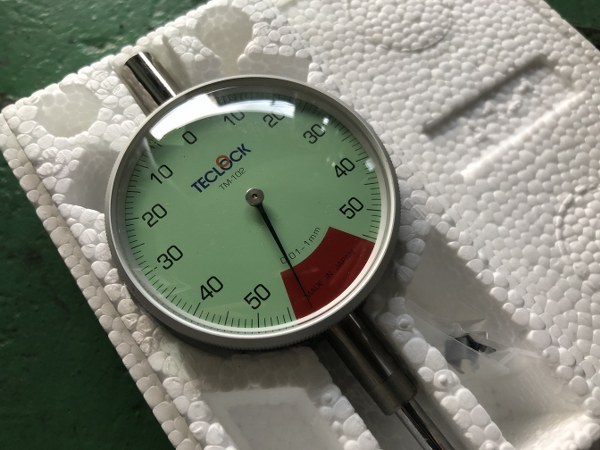 中古Dial gauge(Dial indicator) 【ダイヤルインディケーター】TM-102 テクロック/TECLOCK