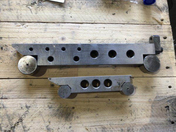 中古その他測定工具・基準器・試験機 [センター付サインバーセット]1セット2個 不明