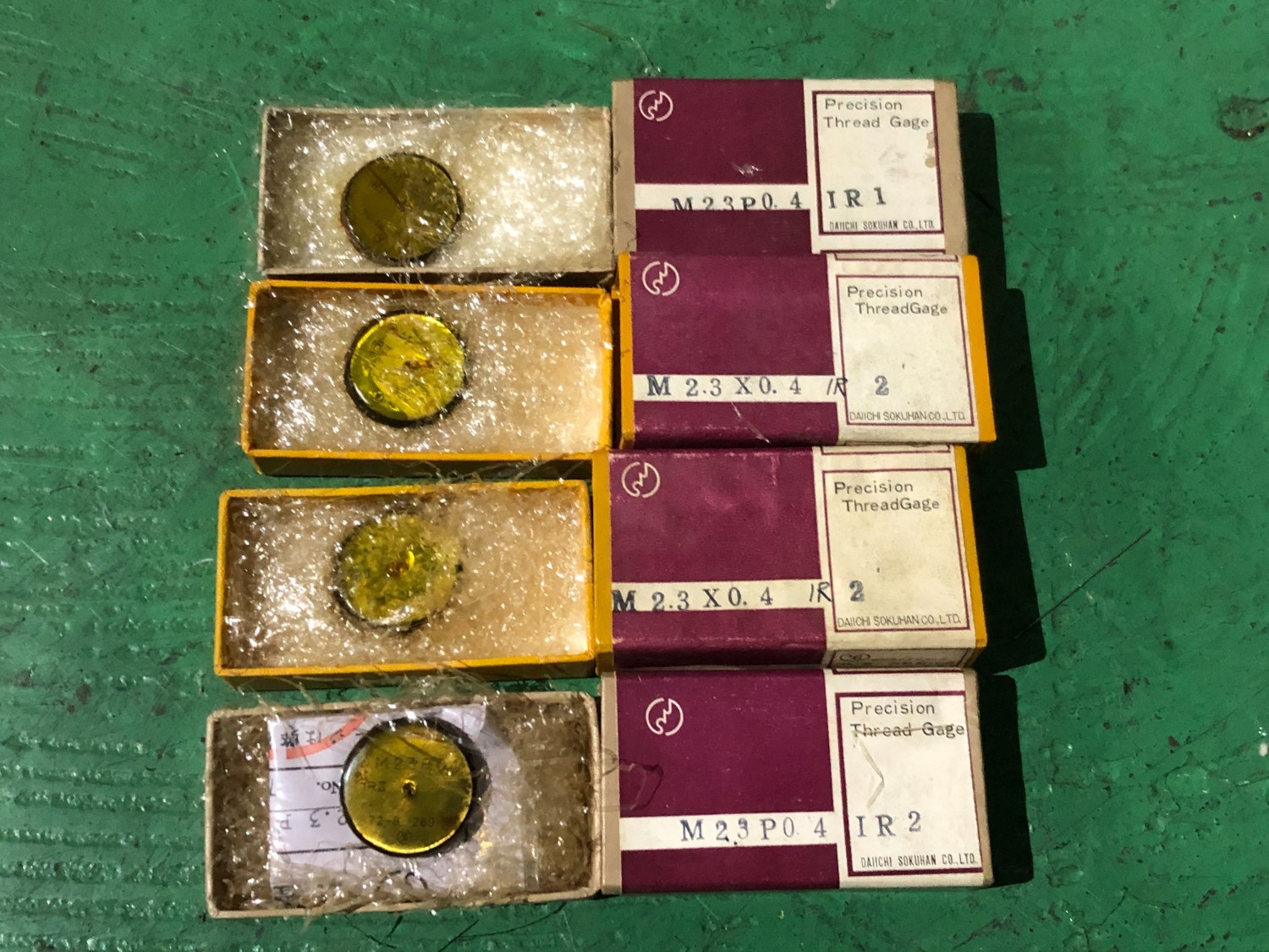 中古Other gauge ねじリングゲージ（1セット4個） DAIICHI SOKUHAN
