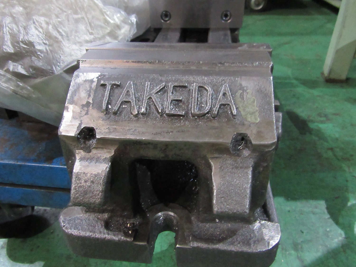 中古Hydraulic vise [油圧バイス]不明  TAKEDA