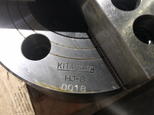 中古その他チャック・関連品等 【3爪チャック】HJ-8 北川/KITAGAWA