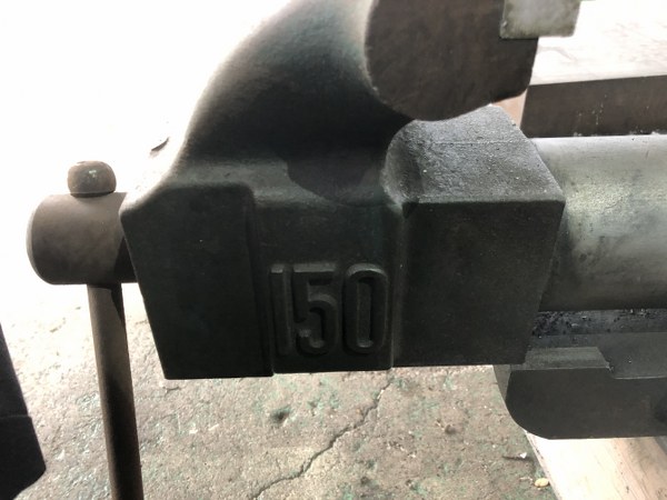 中古バイス [バイス]口幅150ｍｍ ナベヤ/NABEYA