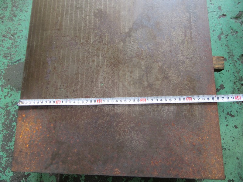 中古Iron surface plate 【鉄定盤】不明 Unknown