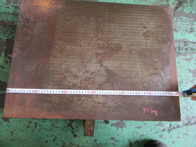 中古Iron surface plate 【鉄定盤】不明 Unknown