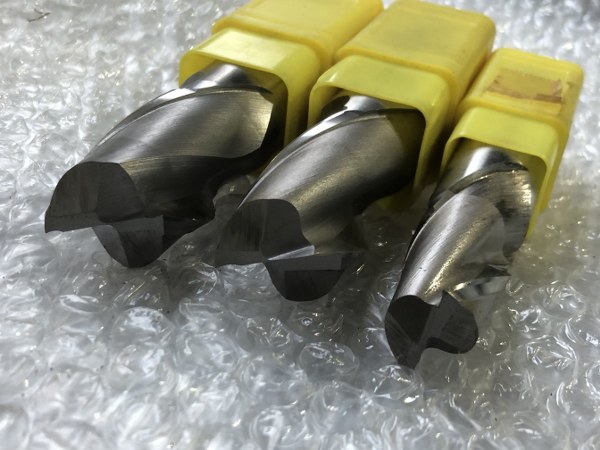 中古お買い得品・1山販売等 【2枚刃/スクエア/エンドミル】1セット3本 ミスミ/MISUMI