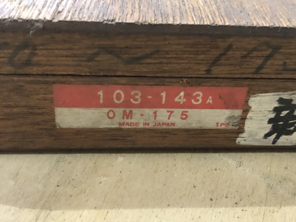 中古Outside micrometer [外側マイクロメーター]150～175mm ミツトヨ/Mitutoyo