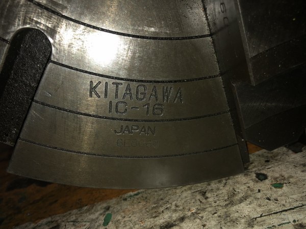 中古その他チャック・関連品等 【4爪チャック】IC-16 北川/KITAGAWA