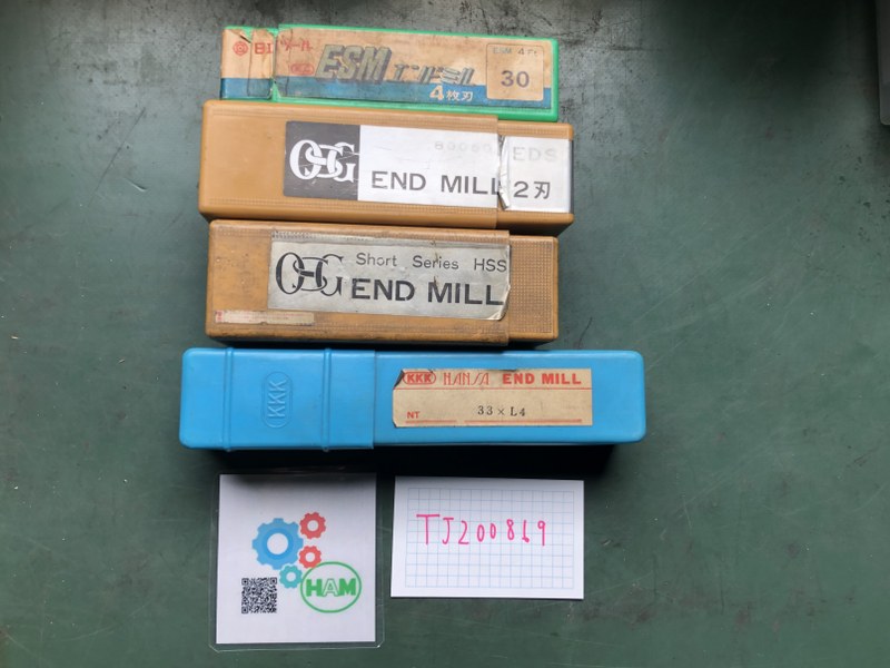 中古お買い得品・1山販売等 [エンドミルセット]1セット4個 様々