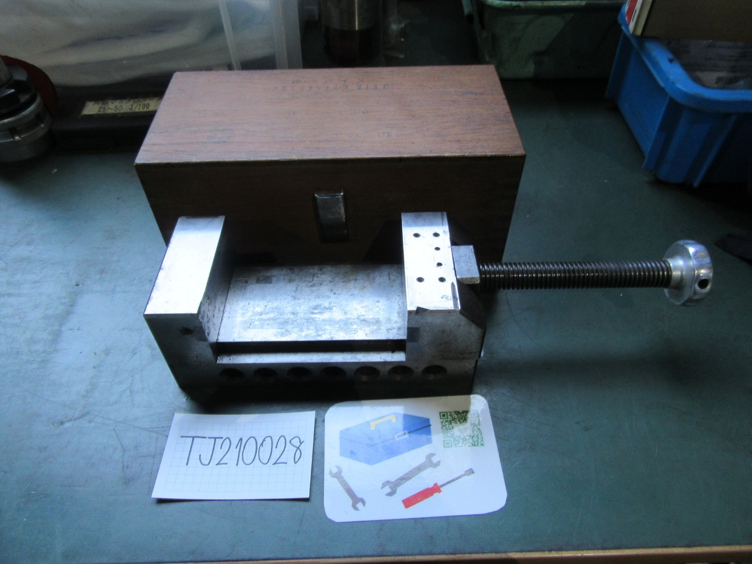 中古Precision vise 【精密バイス】100-VP 津田駒/TSUDAKOMA