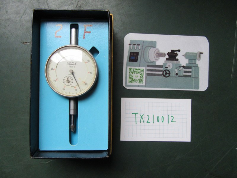中古Dial gauge(Dial indicator) [ダイヤルゲージ(DIAL GUAGE)]KM-155-1A TECLOCK
