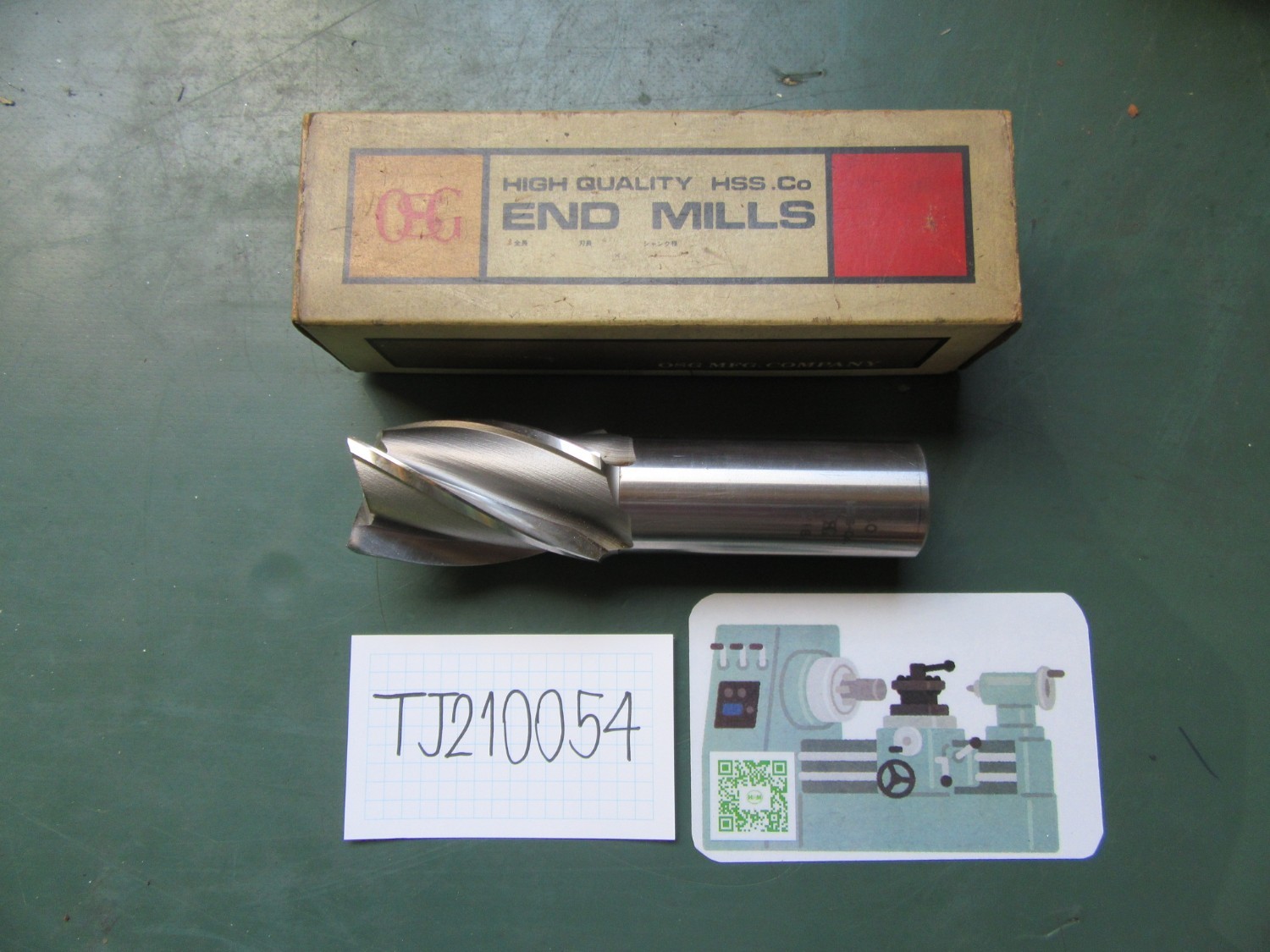中古End mill(Ball） （エンドミル）40 HSS-Co (2枚刃) OSG オーエスジー