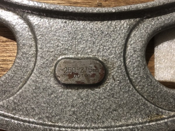 中古Outside micrometer 【マイクロメーター】不明 NSK/日本精工