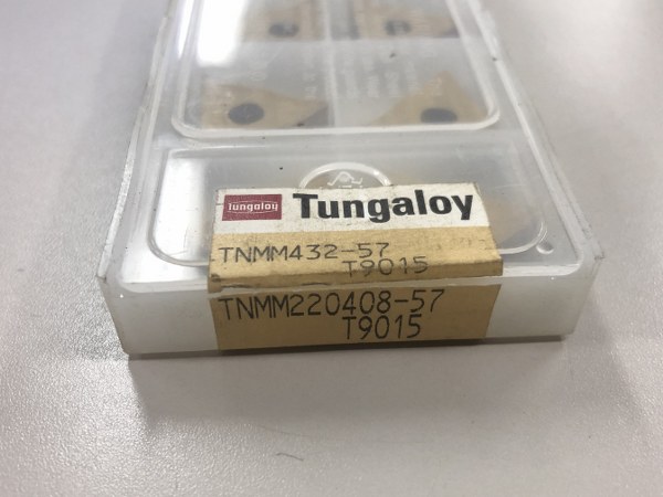 中古Cutting Exchange Chip 【チップ】TNMM220408-57-T9015 タンガロイ/Tungaloy