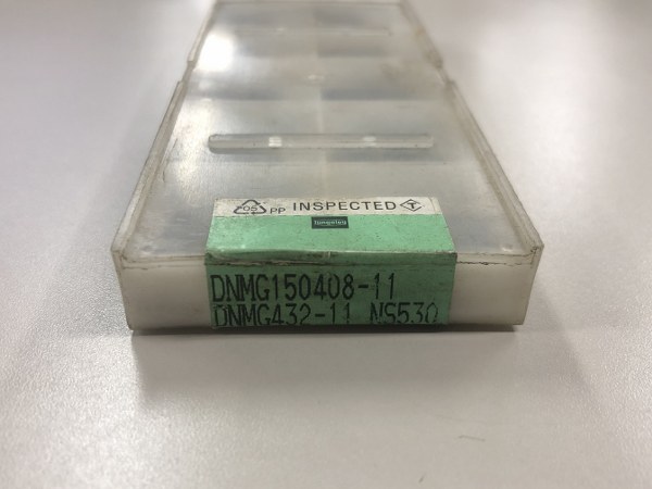 中古Cutting Exchange Chip 【チップ】DNMG150408-11　DNMG432-11-NS530 タンガロイ/Tungaloy