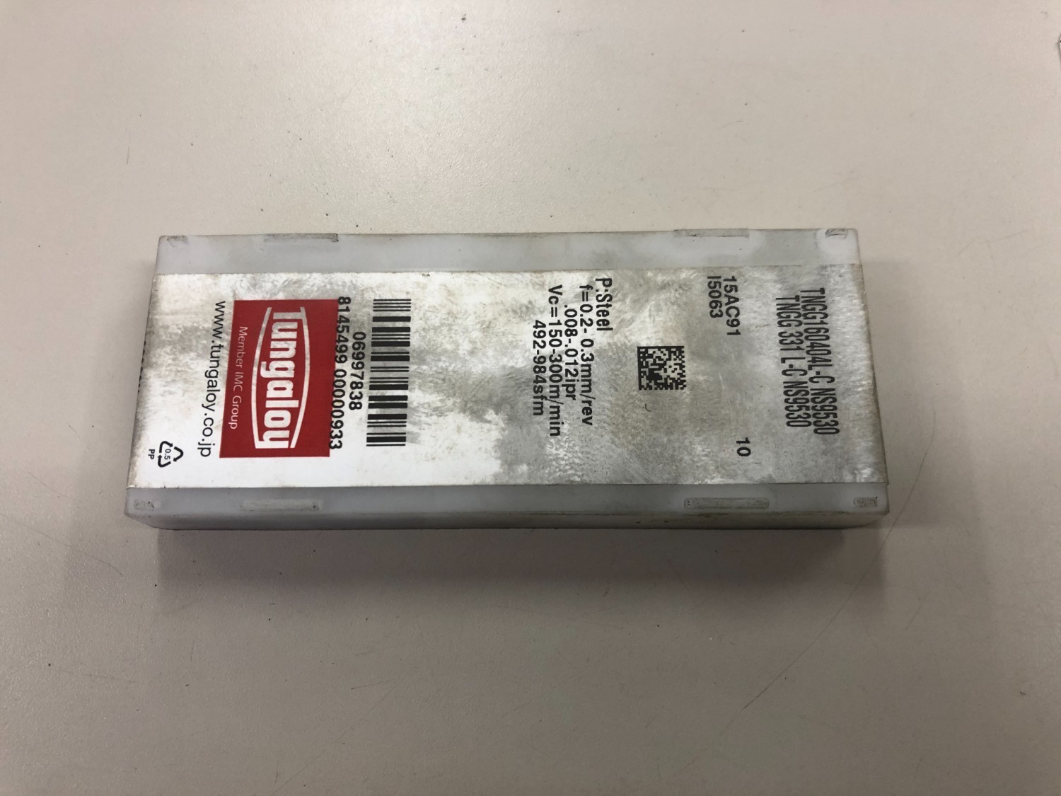 中古その他 [チップ]TNGG331L-C NS9530 タンガロイ