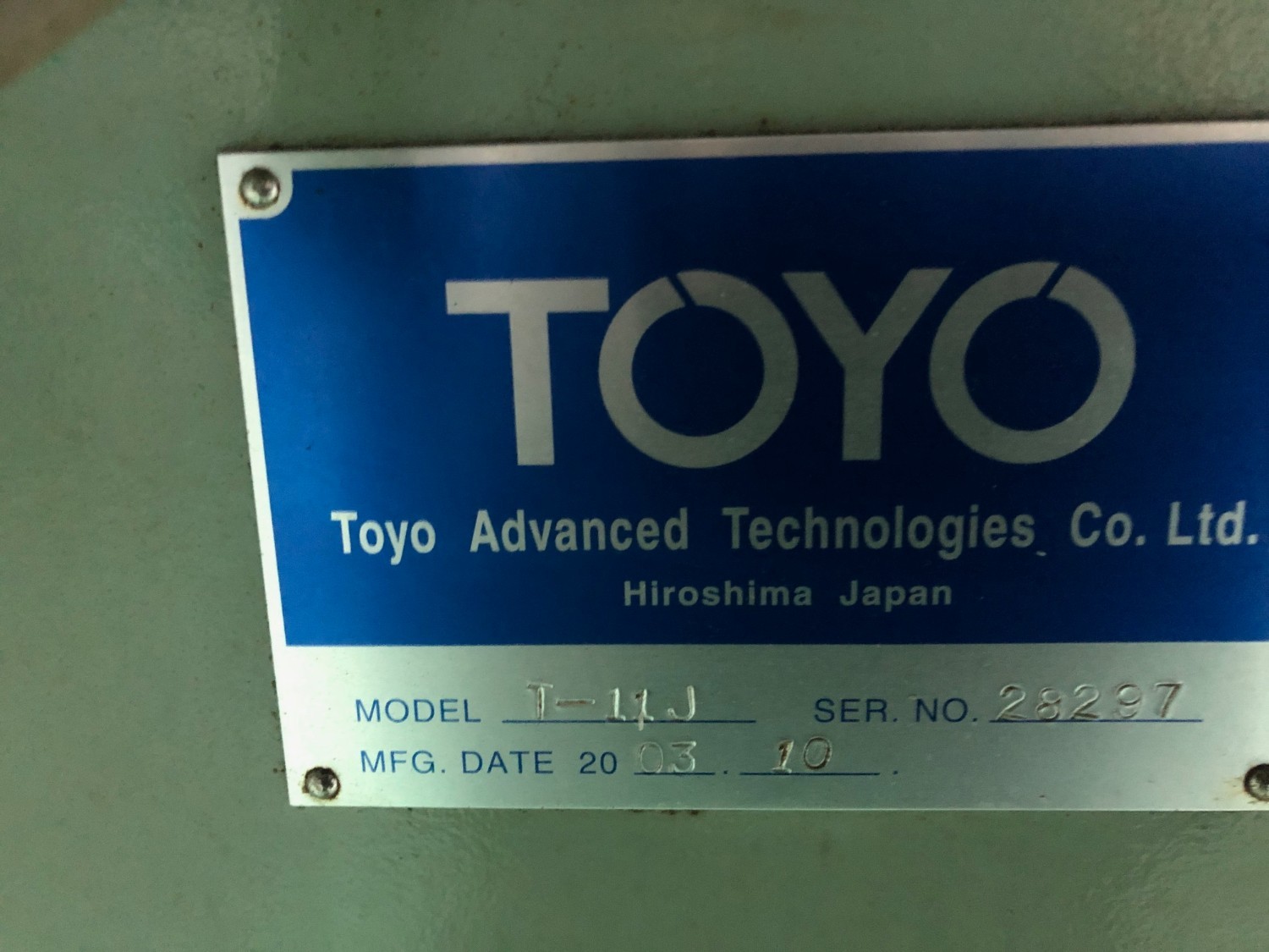 中古CNC Internal Grinding Machine T-11J TOYO