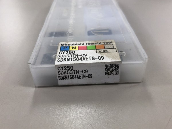 中古Cutting Exchange Chip 【チップ】CY250 SDK53TN-C9 三菱/MITSUBISHI