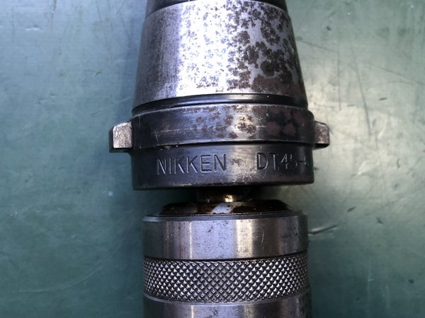 中古お買い得品・1山販売等 【クイックチェンジ用ドリリングチャック】DT45-6 NIKKEN/日研