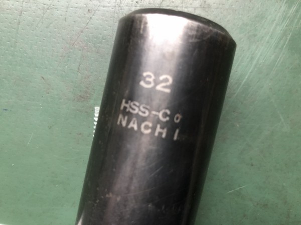 中古End mill(Square) 【6枚刃/エンドミル】HSSシリーズφ32 NACHI/ナチ不二越