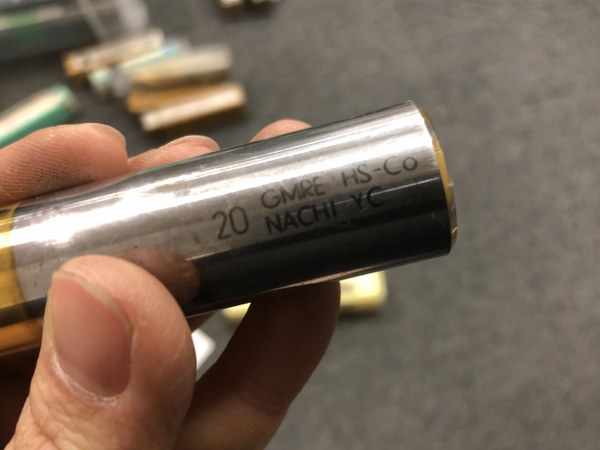 中古End mill(Square) 【4枚刃/スクエア/エンドミル】HSシリーズ NACHI/ナチ不二越