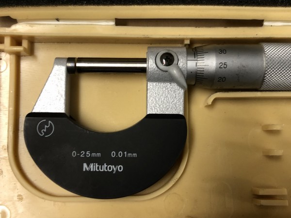 中古Outside micrometer 【外側マイクロメーター】102-301　M310-25 ミツトヨ/Mitutoyo