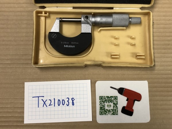 中古Outside micrometer 【外側マイクロメーター】102-301　M310-25 ミツトヨ/Mitutoyo