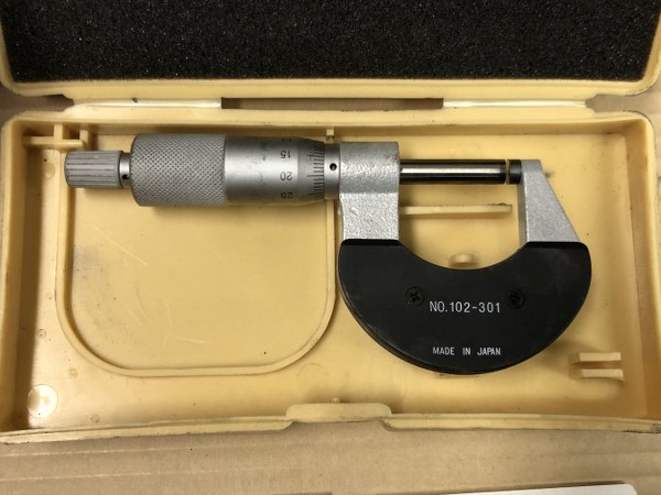 中古Outside micrometer 【外側マイクロメーター】102-301　M310-25 ミツトヨ/Mitutoyo