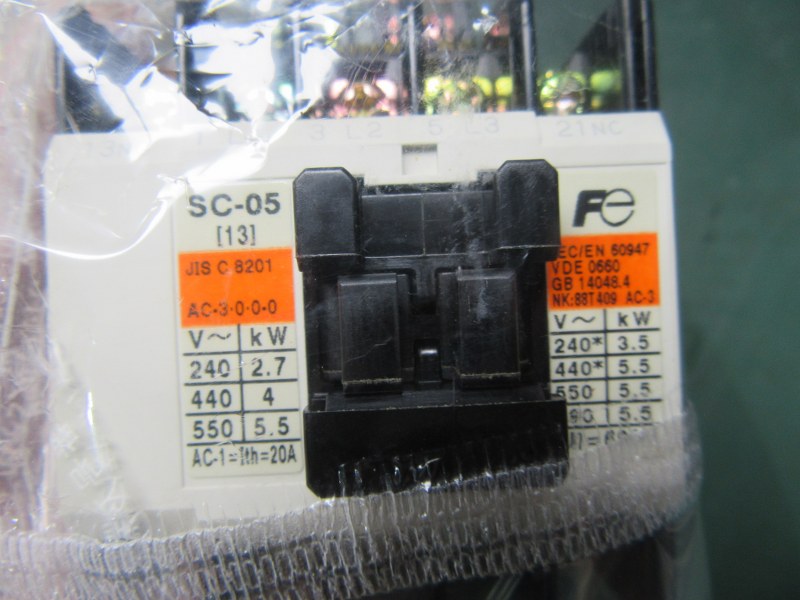中古その他 [標準形電磁接触器]SC-05 富士電機/FUJI ELECTRIC