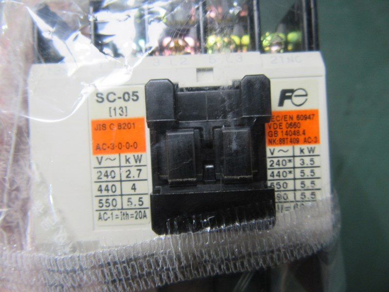 中古その他 [標準形電磁接触器]SC-05 富士電機/FUJI ELECTRIC