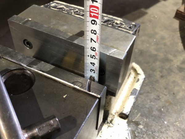 中古Hydraulic vise [油圧バイス]口幅150mm 津田駒/TSUDAKOMA