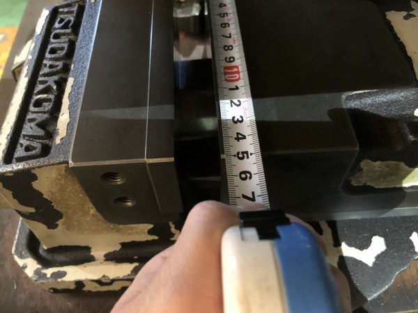 中古Hydraulic vise [油圧バイス]口幅150mm 津田駒/TSUDAKOMA