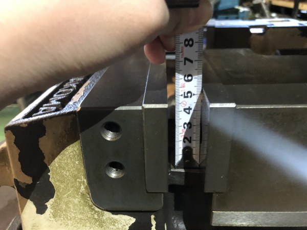 中古Hydraulic vise [油圧バイス]口幅150mm 津田駒/TSUDAKOMA