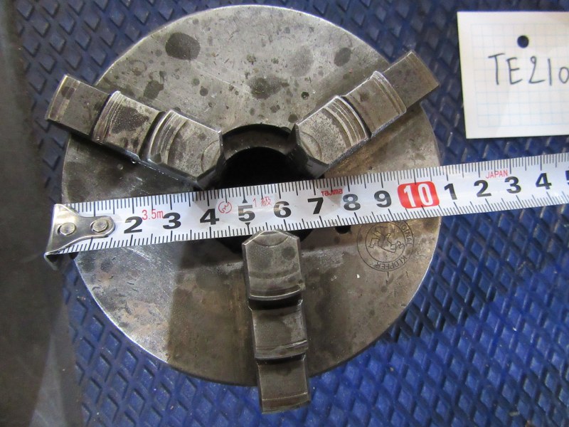 中古Scroll chuck 【3爪チャック（スクロールチャック）】4”チャック/φ110 Unknown
