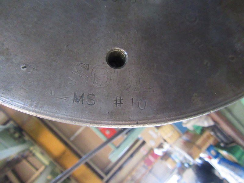 中古Scroll chuck [3爪チャック（スクロールチャック]10.5INCH/φ270mm ソール/SOUL
