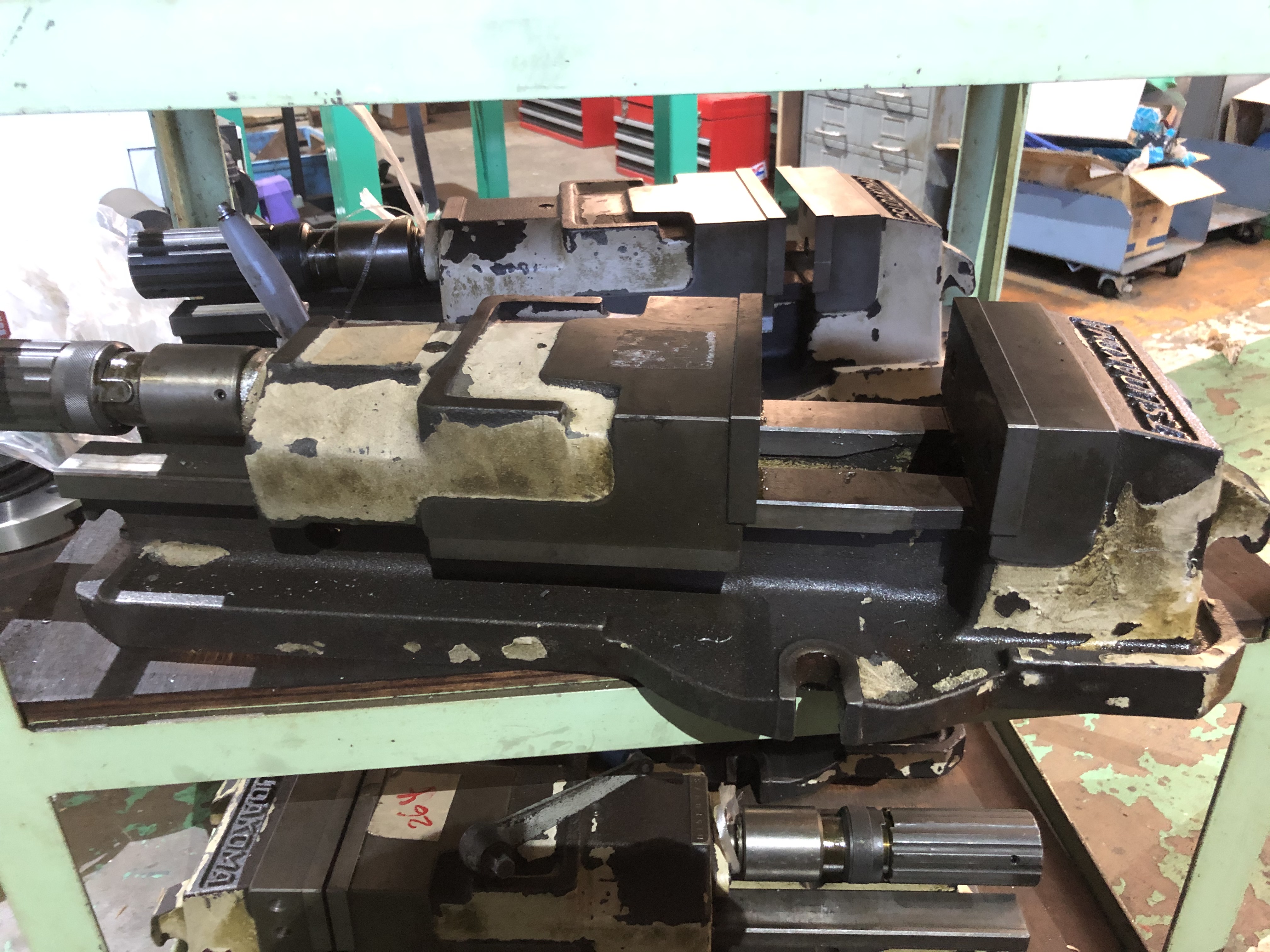 津田駒工業 油圧バイス / TSUDAKOMA Hydraulic Vise TF210044