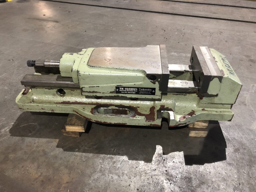 武田機械 油圧バイス TK-150HVS / TAKEDA MACHINE TOOLS Hydraulic Vise TK-150HVS TF230037