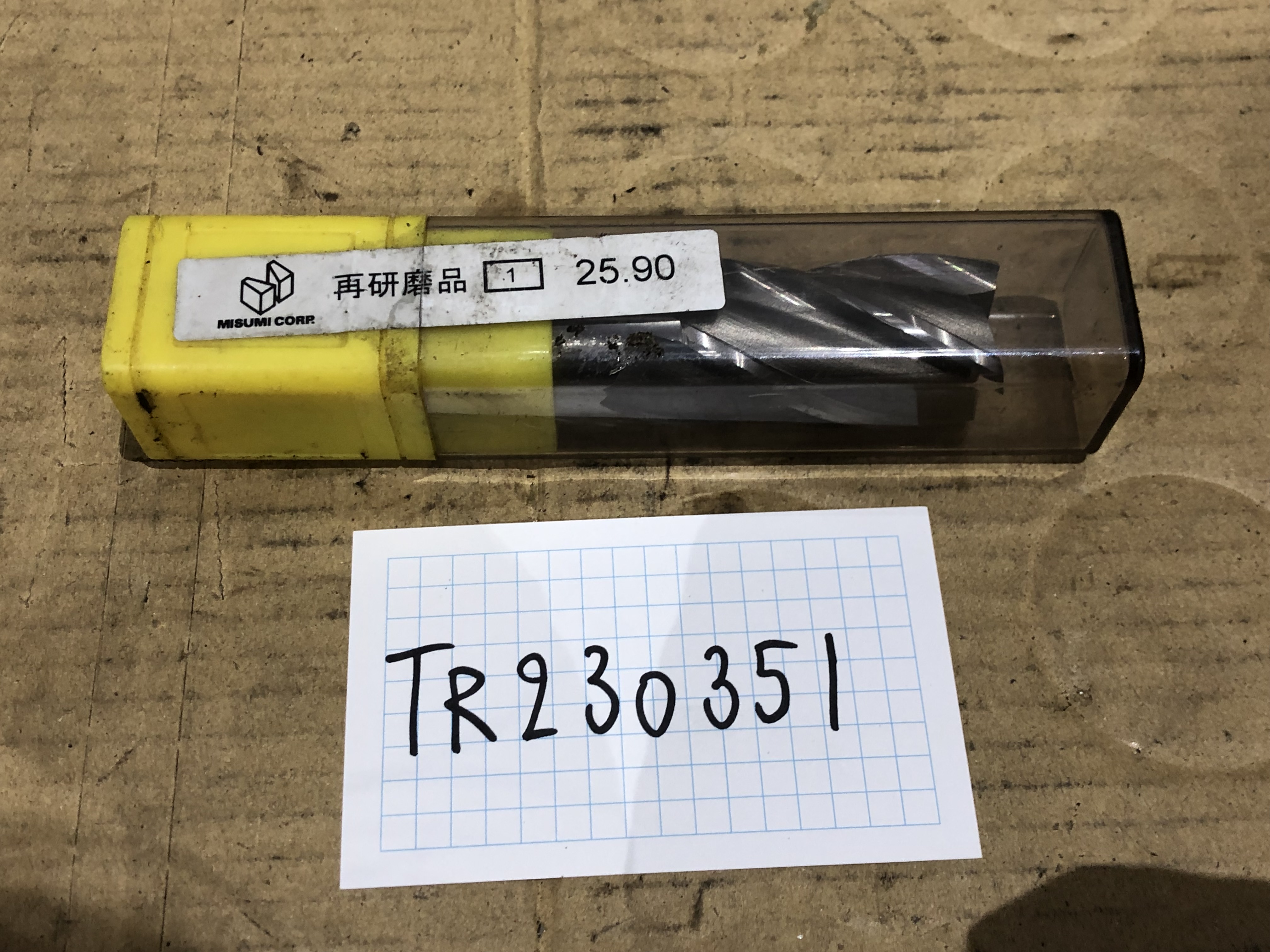 OSG/オーエスジー 4枚刃/スクエア/エンドミル φ26 / OSG 4-Flute Square End Mill φ26 TR230351