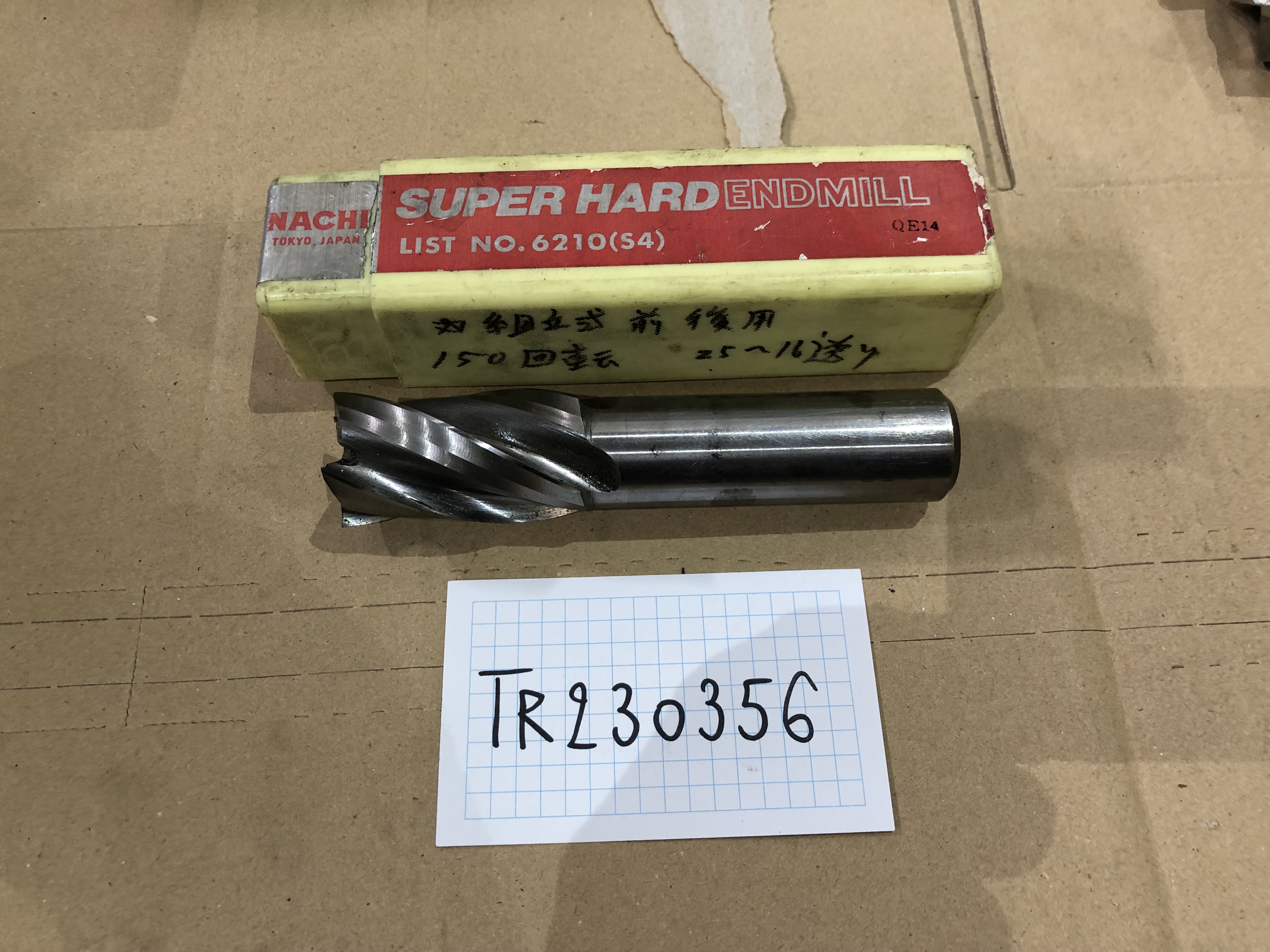 不二越 Nachi 4枚刃/スクエア/エンドミル φ30 / NACHI-FUJIKOSHI 4-Flute Square End Mill φ30 TR230356