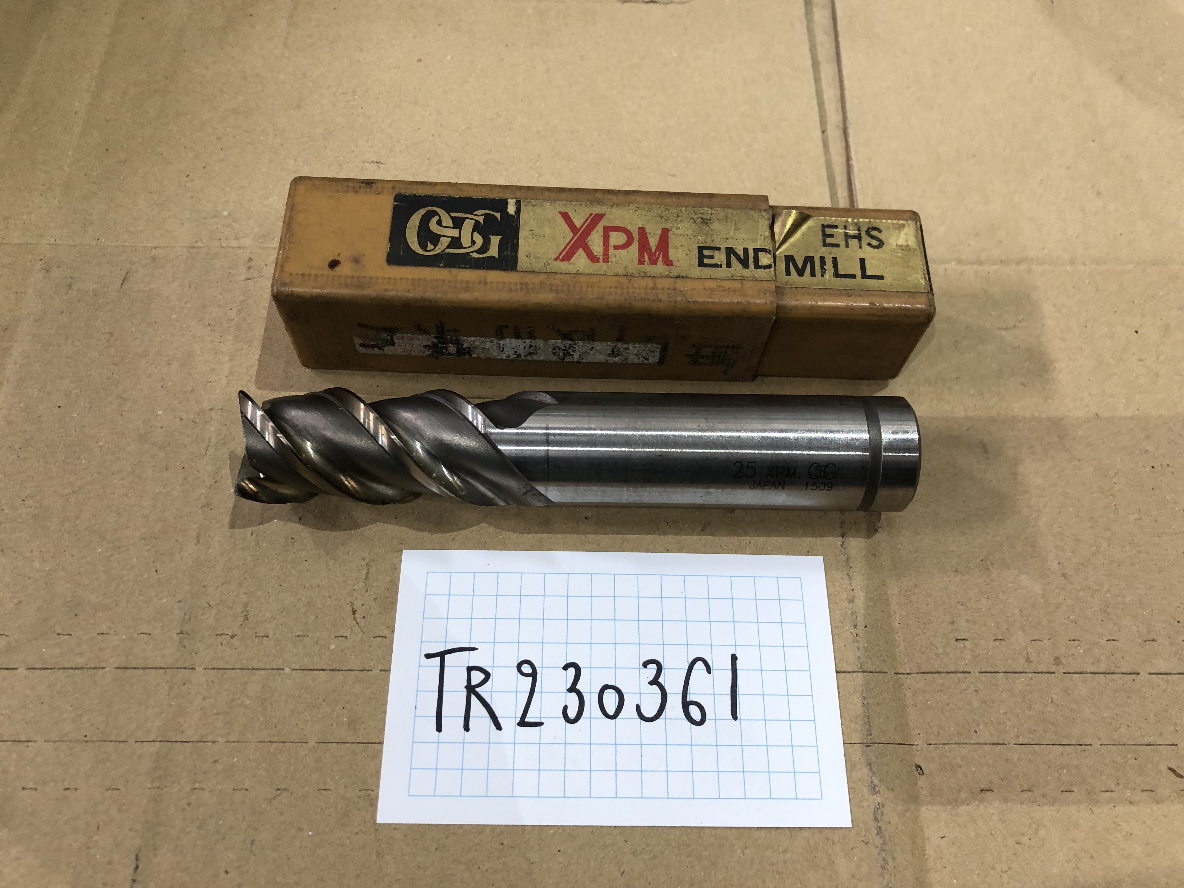 OSG/オーエスジー 3枚刃/スクエア/エンドミル φ25 XPM / OSG 3-Flute End Mill φ25 XPM TR230361