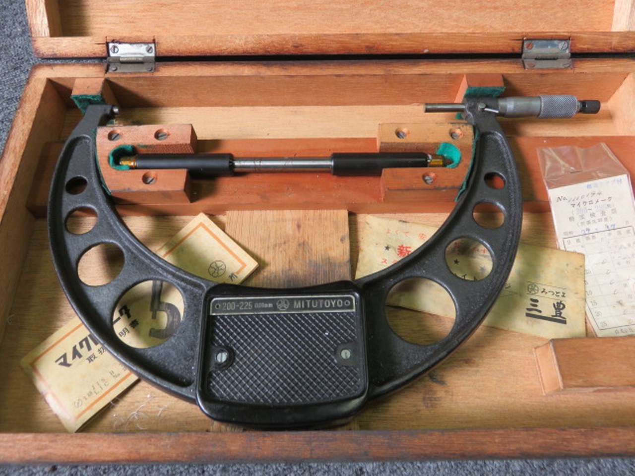 ミツトヨ/三豊製作所 外側マイクロメーター OM-019W / MITUTOYO Outside Micrometer OM-019W
