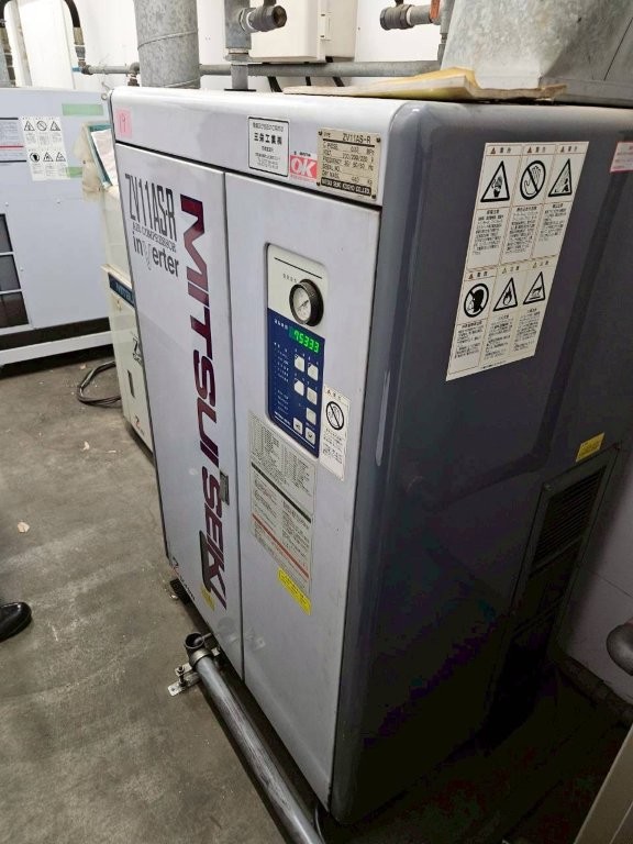 三井精機 コンプレッサー ZV11AS-R 全体写真