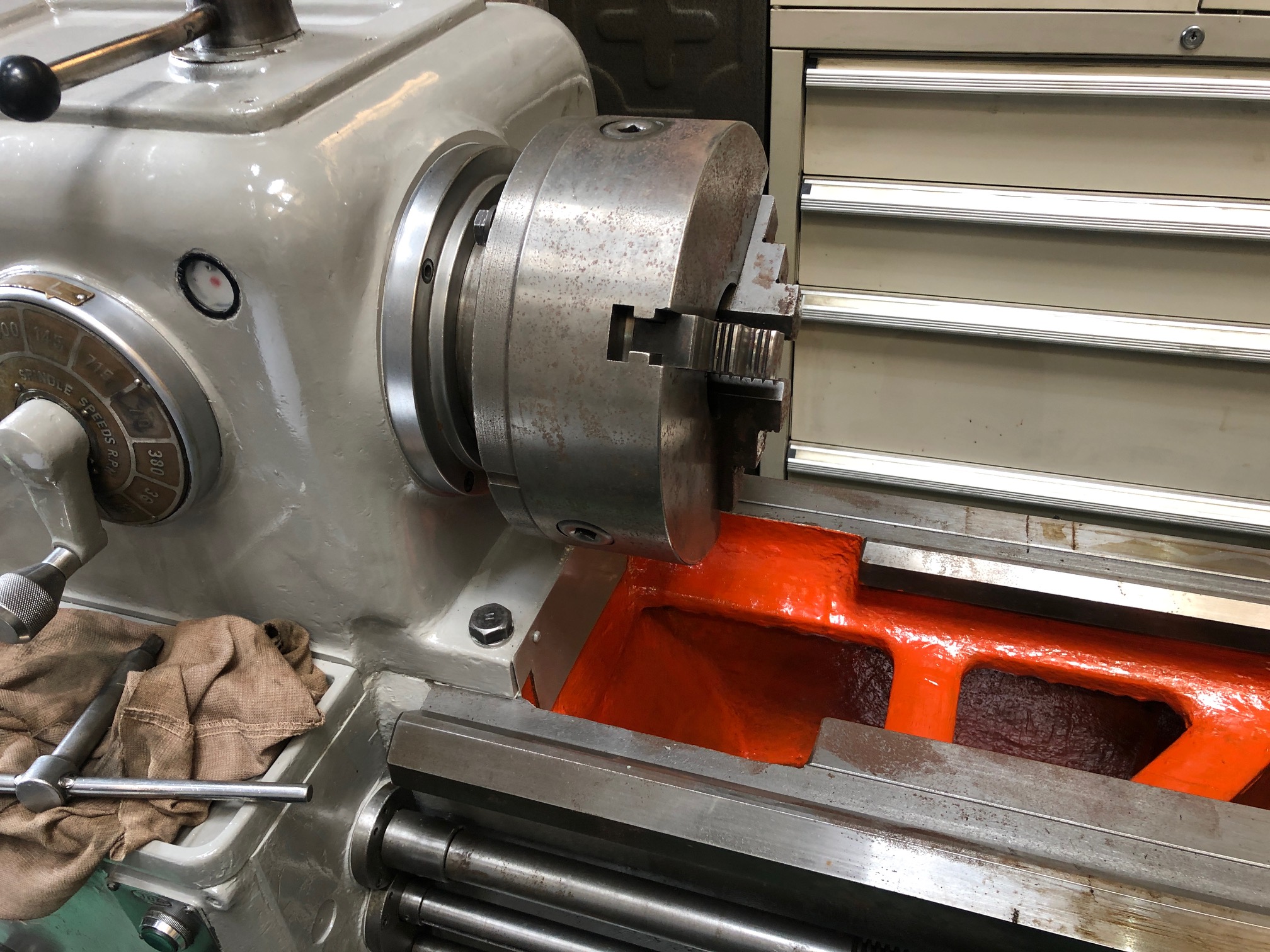 takisawa chuck lathe