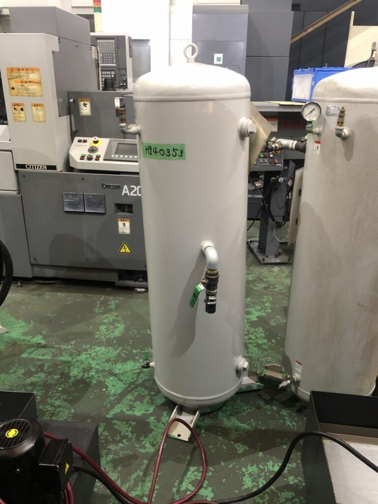 明治機械製作所　レシーバータンク　161L　2012