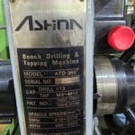 Ashina Iron Works Tapping Drilling Machine ATD-360 Nameplate Photo