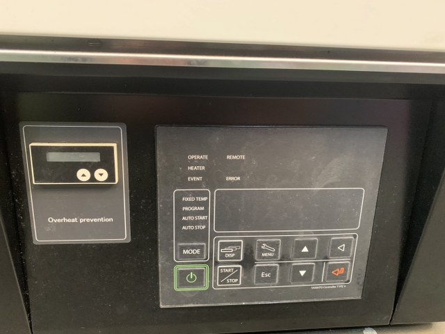 DS601/Control panel