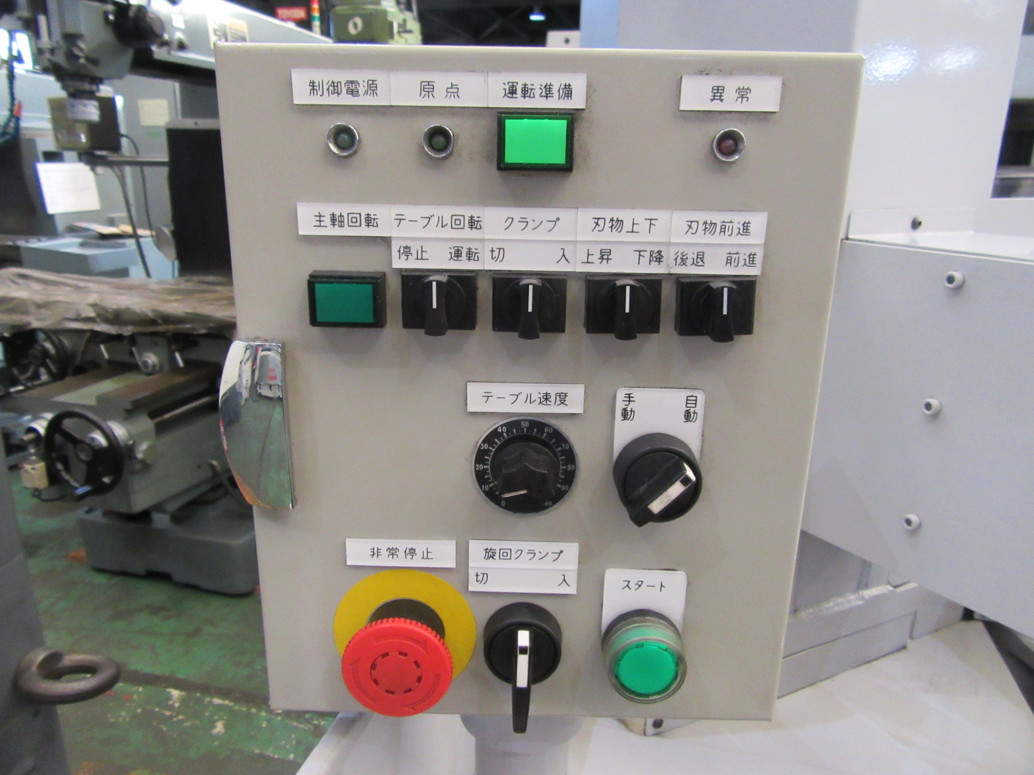 WADA/WBC-500/Control panel
